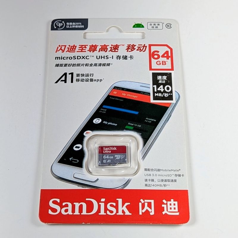 Micro SD SanDisk clase 10