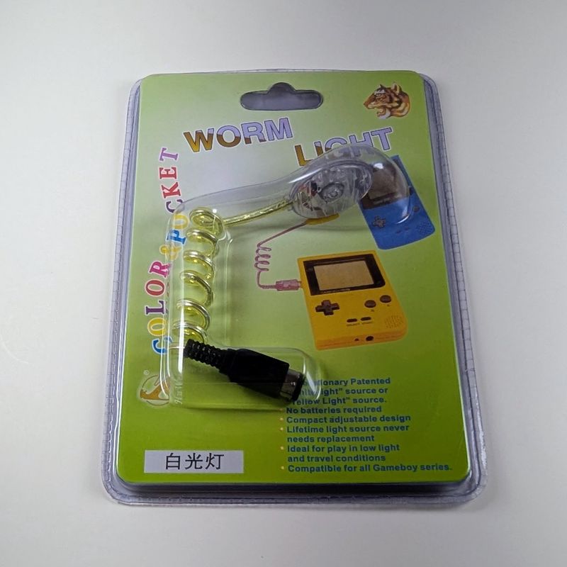 Worm light para Game Boy Color y Game Boy Pocket