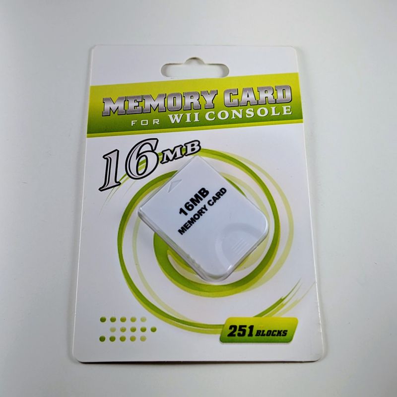 Memory Card para GameCube y Wii