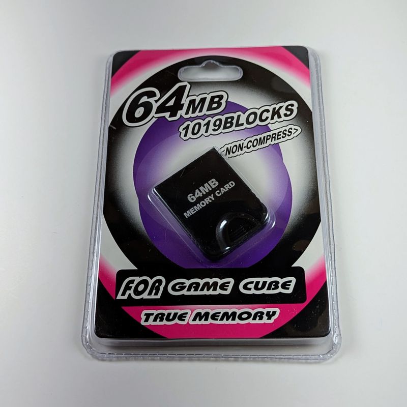 Memory Card para GameCube y Wii