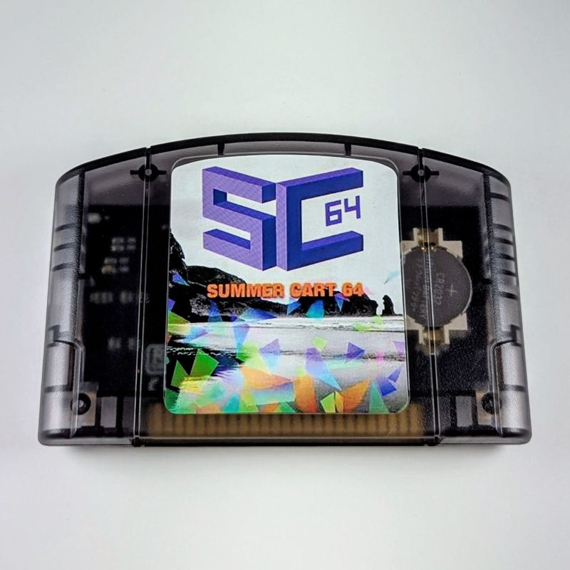 SummerCart64 - flashcard para Nintendo 64