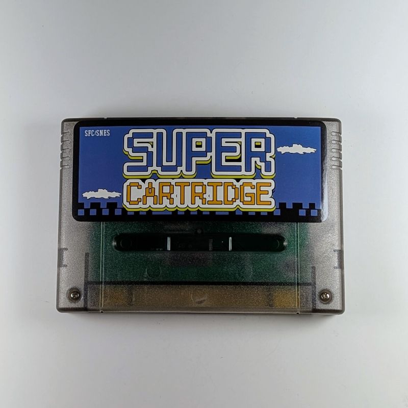 Cartucho multijuegos para SNES con más de 3,000 juegos