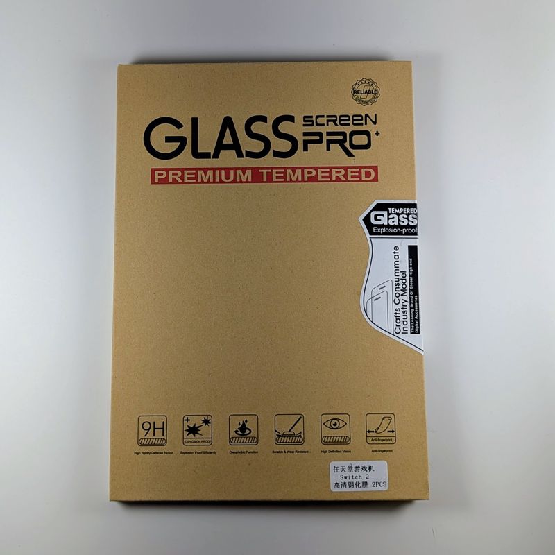 Protectores de vidrio templado para Nintendo Switch 2 - pack de 2
