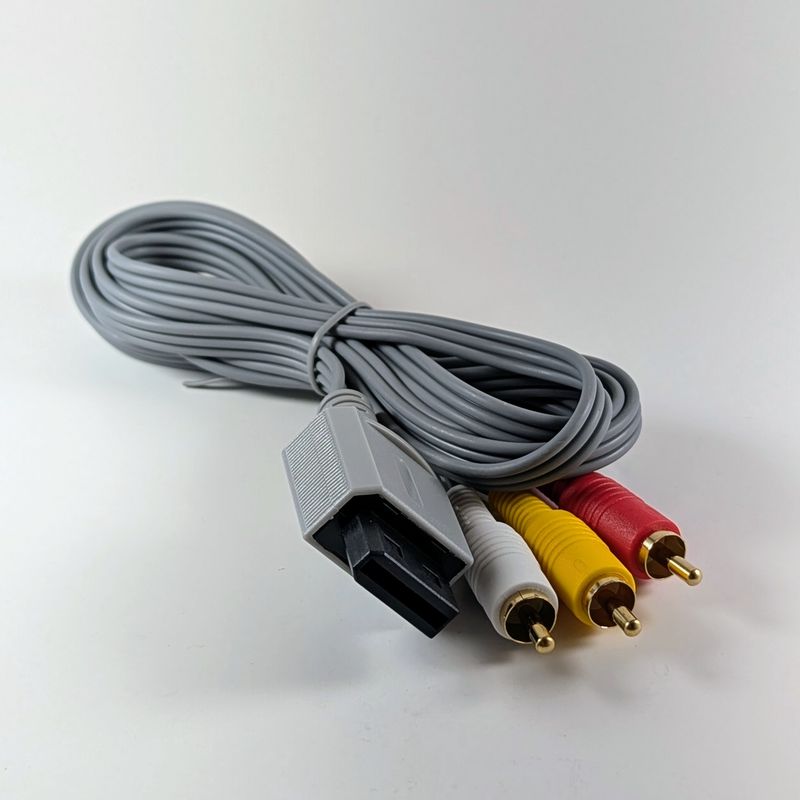Cable AV para Nintendo Wii y Wii U