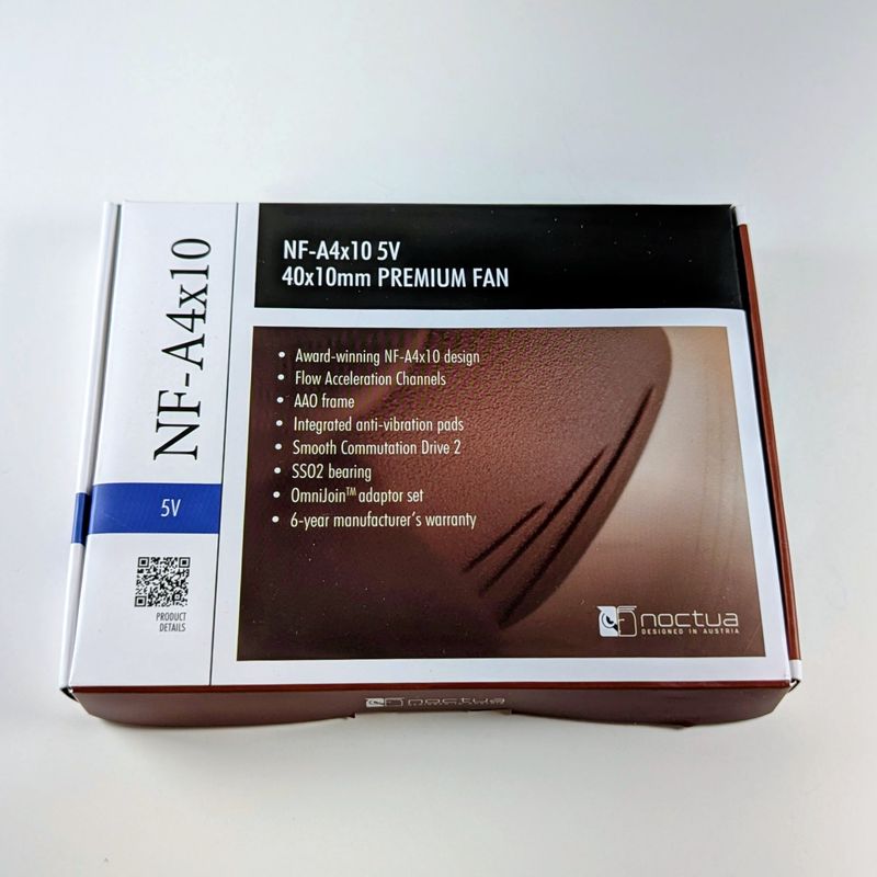 Noctua NF-A4x10 5V - ventilador silencioso 40mm para Sega Dreamcast