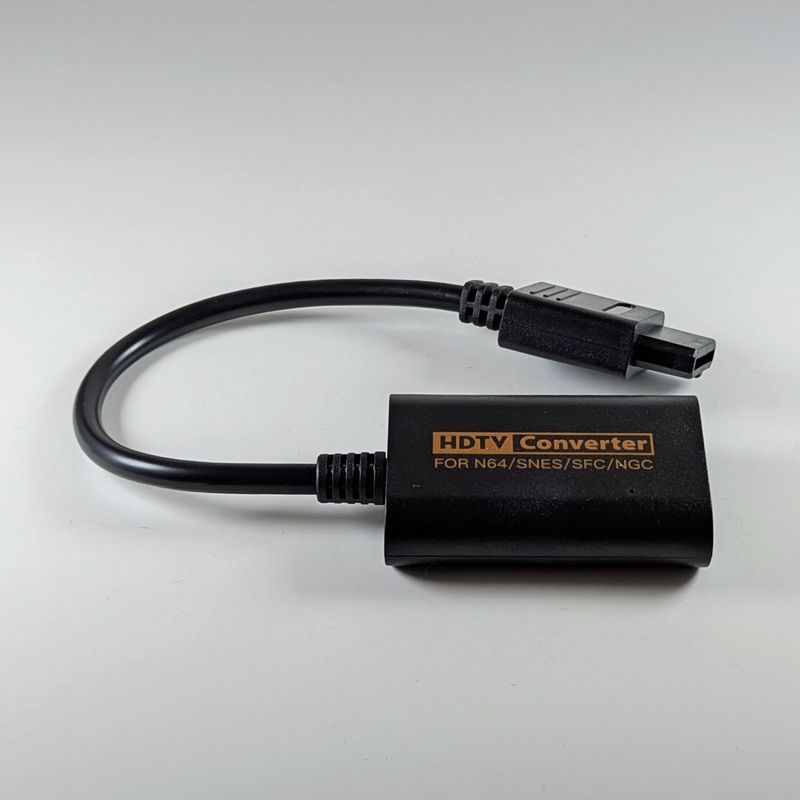 Cable Convertidor Nintendo 64, SNES y GameCube a HDMI