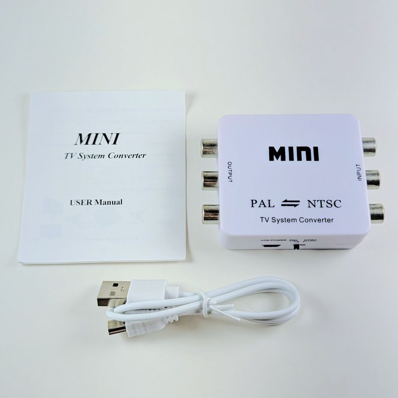 Convertidor de video compuesto PAL ↔ NTSC