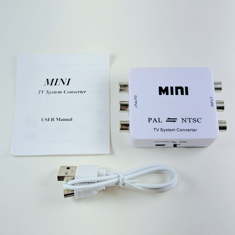 Convertidor de video compuesto PAL ↔ NTSC